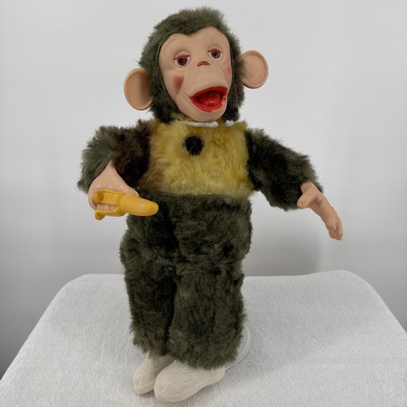 Other - Vtg 1950's Zippy 15" Mr Bim Monkey Yellow Shirt W/Banana Zip/Chimp